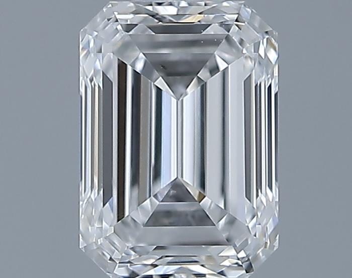 0.7ct Emerald E VS2 Natural Diamond