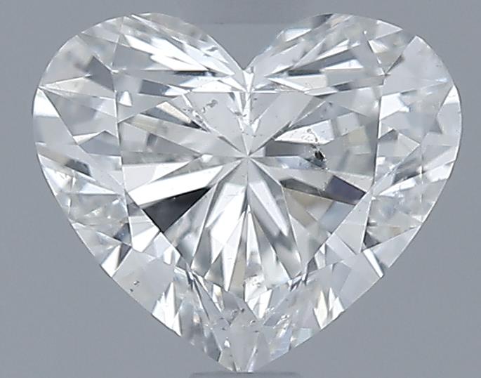0.9ct Heart G SI2 Natural Diamond