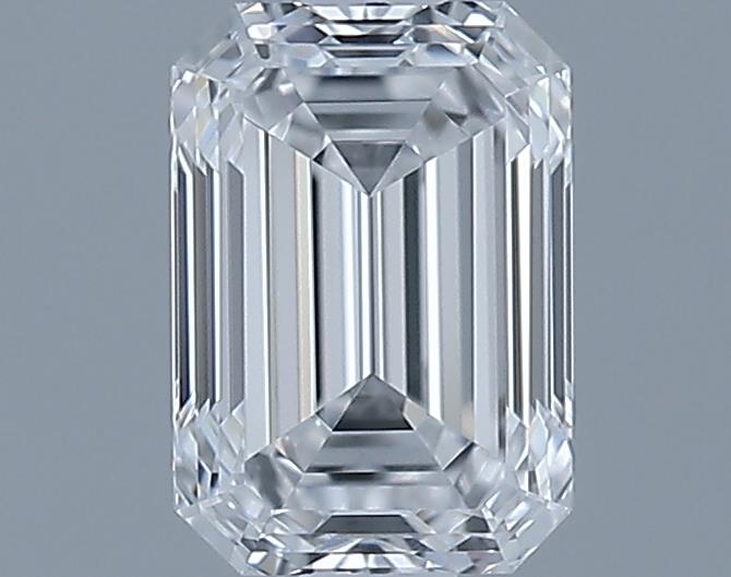 0.61ct Emerald D VVS2 Natural Diamond