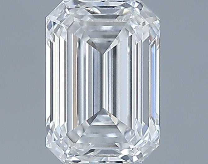 0.72ct Emerald F VVS2 Natural Diamond
