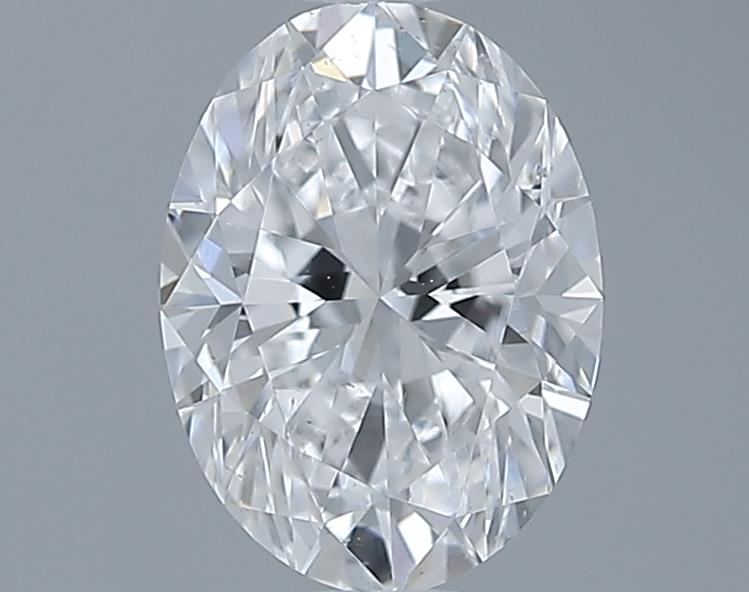 0.7ct Oval D SI1 Natural Diamond