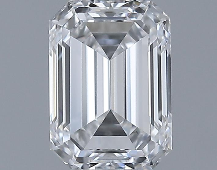 0.7ct Emerald D VS2 Natural Diamond