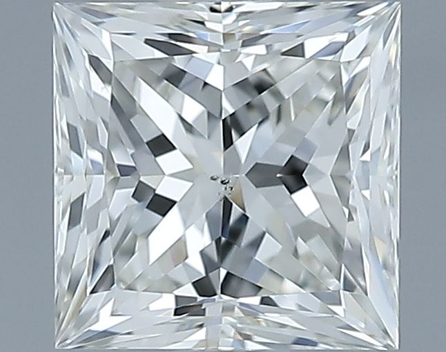 0.9ct Princess J SI1 Natural Diamond
