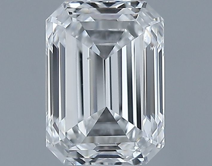 0.8ct Emerald E SI1 Natural Diamond