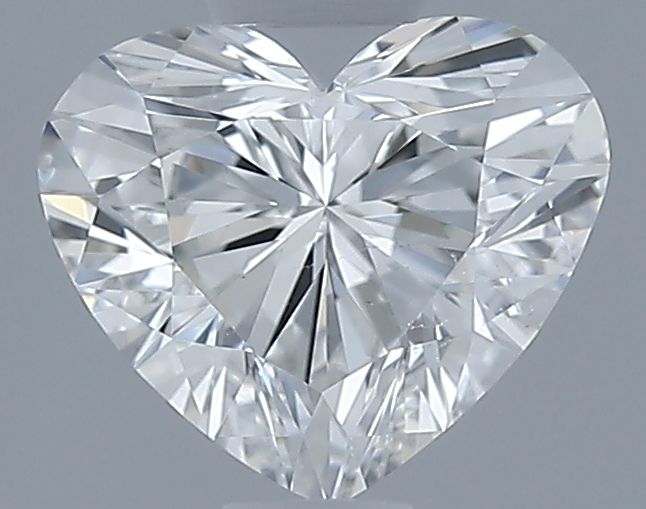 0.71ct Heart F SI1 Natural Diamond