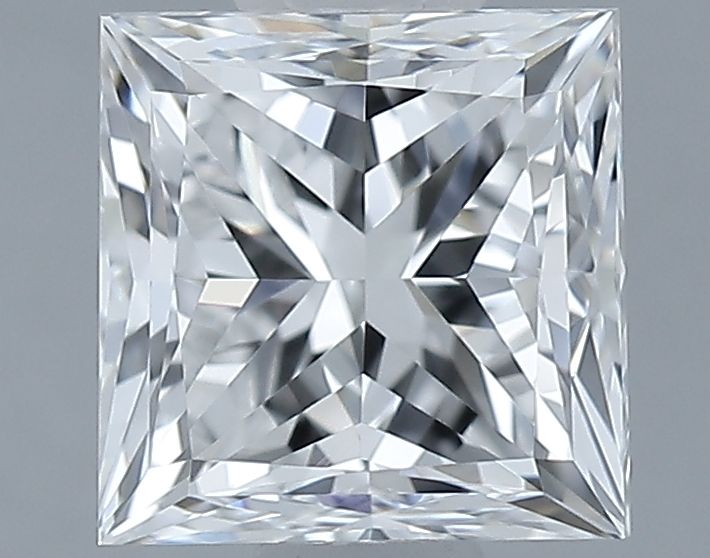 0.9ct Princess E VVS2 Natural Diamond