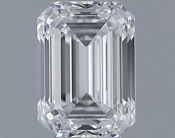 0.9ct Emerald F VVS2 Natural Diamond