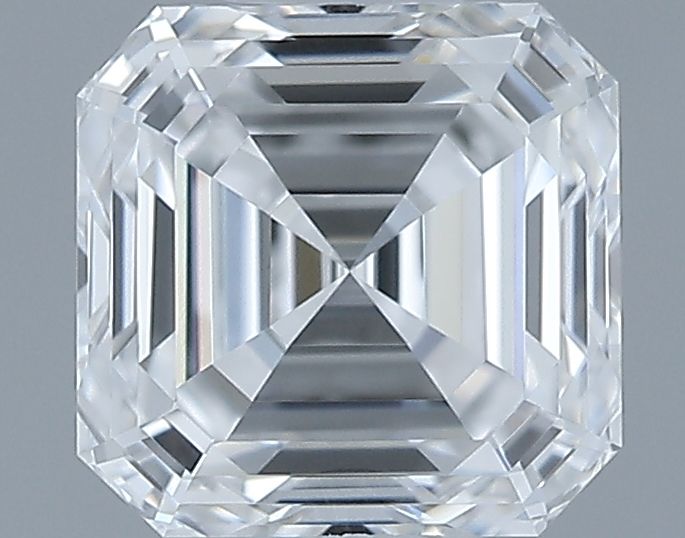 0.63ct Asscher D VS1 Natural Diamond