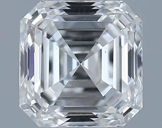 0.71ct Asscher H VS2 Natural Diamond