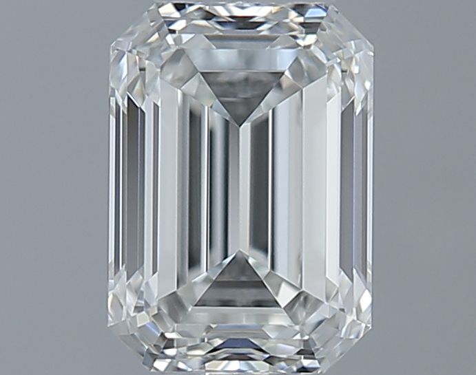 0.63ct Emerald H IF Natural Diamond