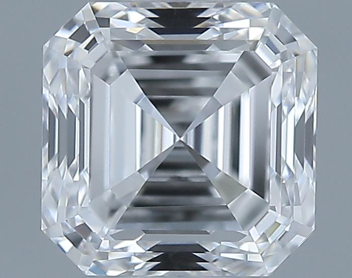 1ct Asscher D VVS1 Natural Diamond