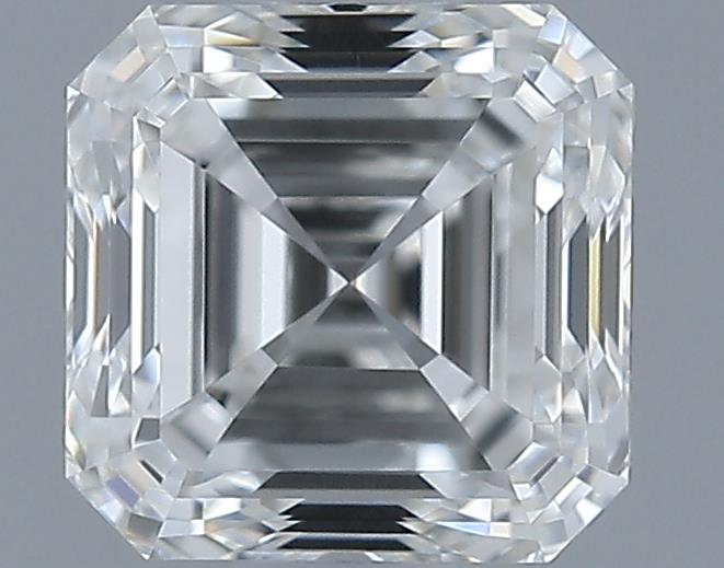 0.81ct Asscher H VVS2 Natural Diamond