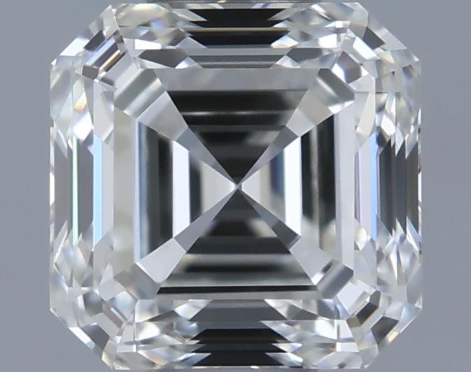 0.72ct Asscher H VS1 Natural Diamond