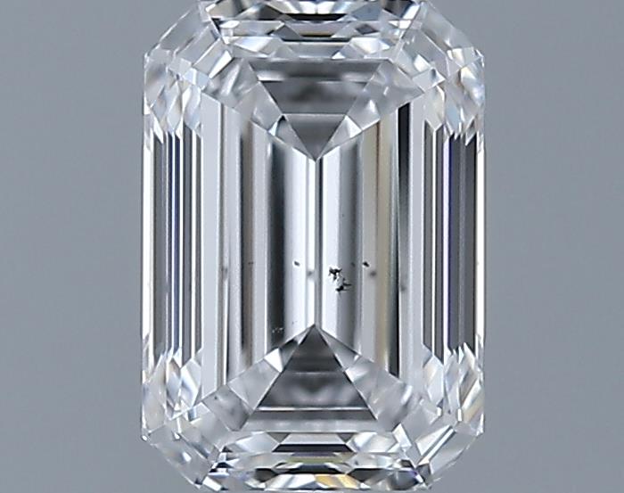1.01ct Emerald D SI1 Natural Diamond