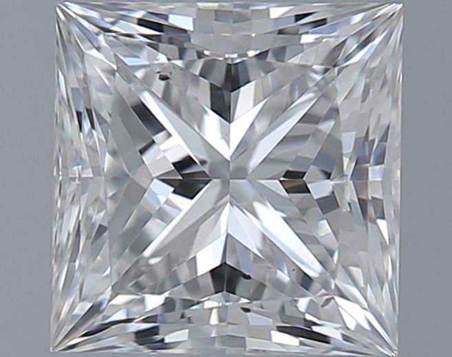 0.71ct Princess F SI1 Natural Diamond