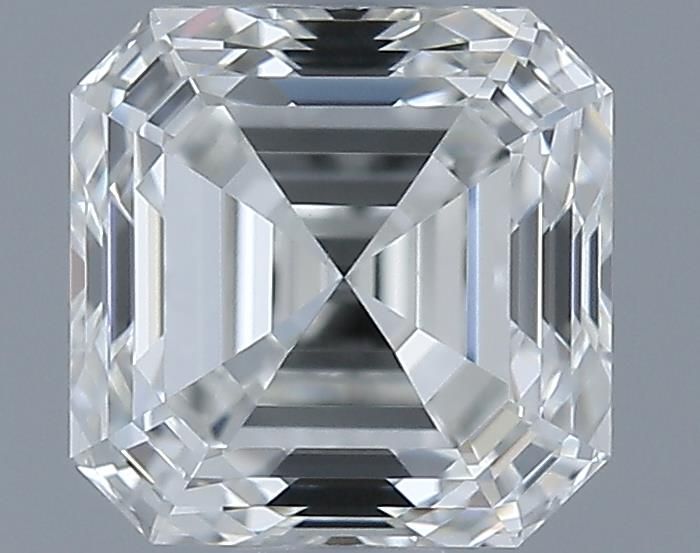 0.81ct Asscher H VVS2 Natural Diamond