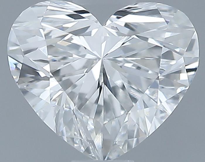 0.6ct Heart F VS2 Natural Diamond