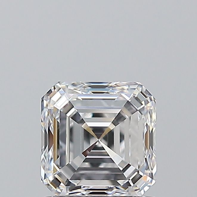 1ct Asscher D VVS1 Natural Diamond