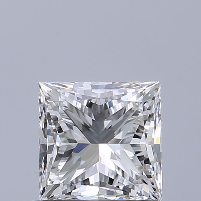 0.71ct Princess E VVS2 Natural Diamond