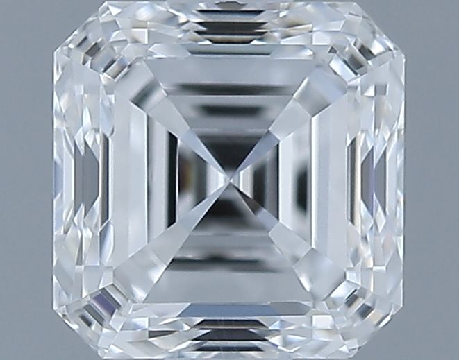0.6ct Asscher E VVS2 Natural Diamond