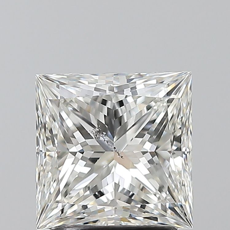 2.02ct Princess H SI2 Natural Diamond