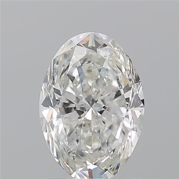 1.7ct Oval H SI2 Natural Diamond
