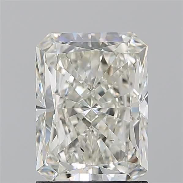 1.74ct Radiant K SI1 Natural Diamond