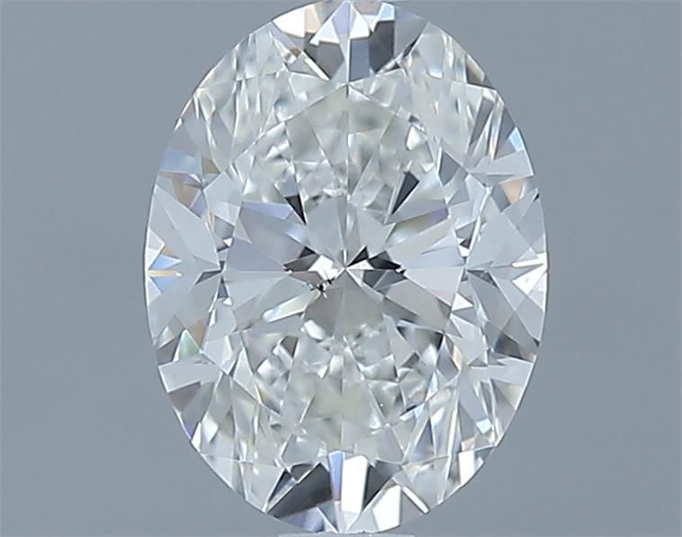 0.9ct Oval H SI1 Natural Diamond