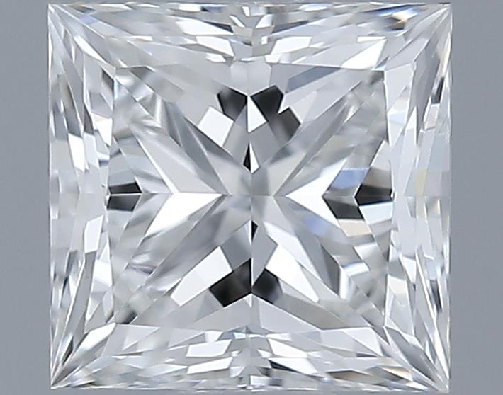 0.7ct Princess F IF Natural Diamond