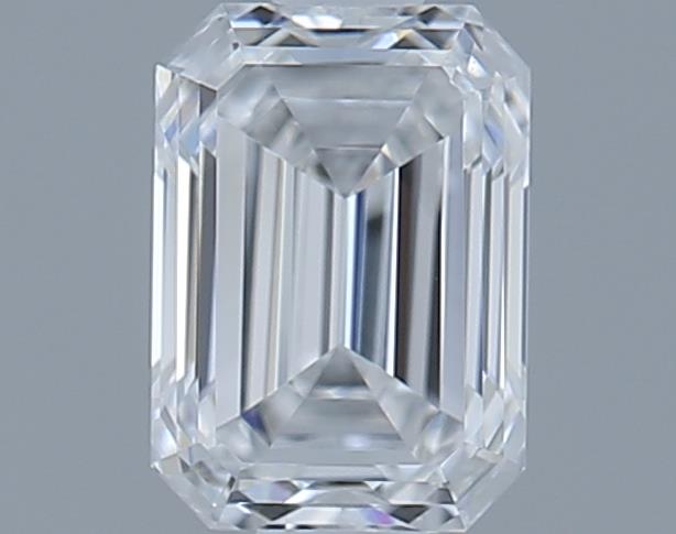 0.6ct Emerald E VS2 Natural Diamond