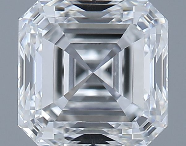 0.7ct Asscher F VS1 Natural Diamond