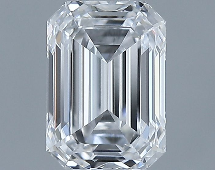 0.7ct Emerald D VVS1 Natural Diamond