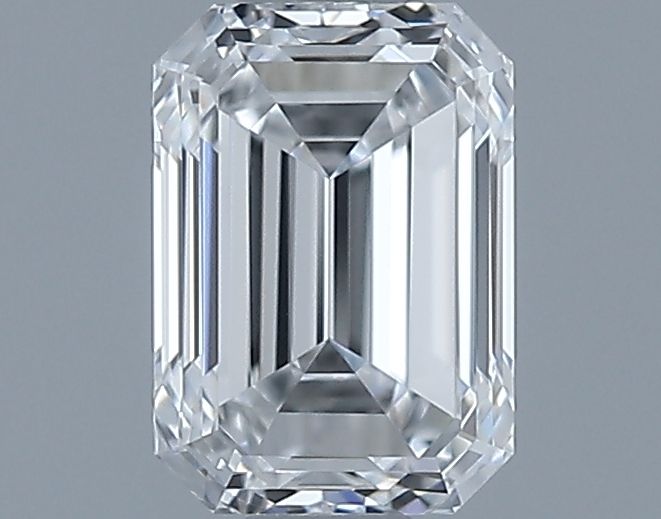 0.61ct Emerald D VVS1 Natural Diamond