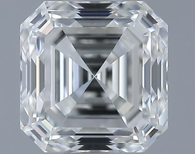 0.71ct Asscher H VVS1 Natural Diamond