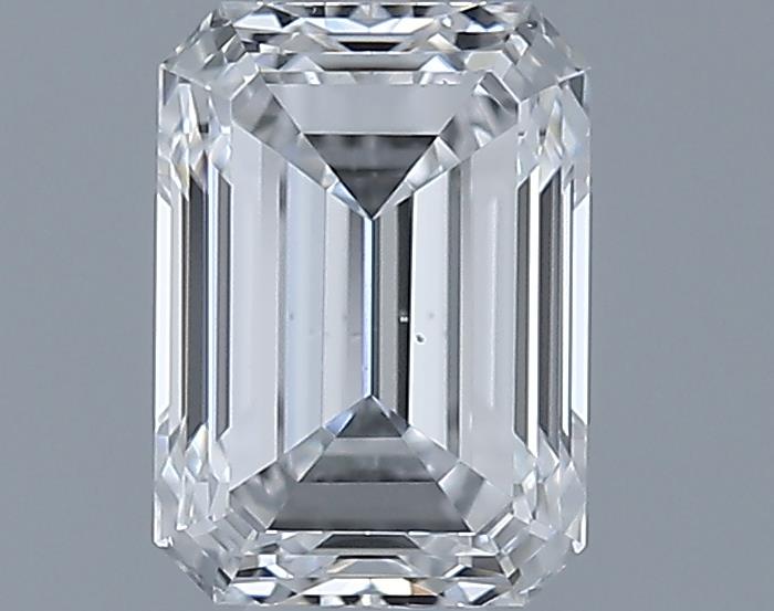 0.62ct Emerald E VS2 Natural Diamond