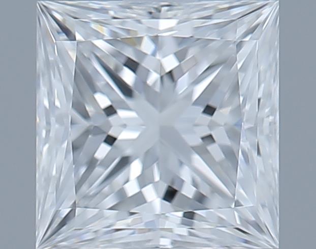0.56ct Princess D VVS2 Natural Diamond