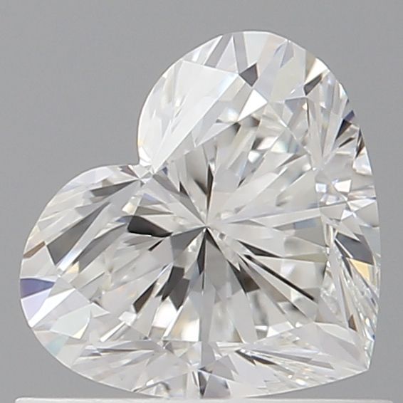 0.72ct Heart F VVS1 Natural Diamond