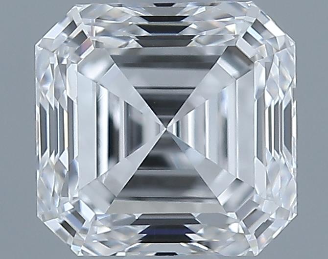 0.71ct Asscher D VVS2 Natural Diamond
