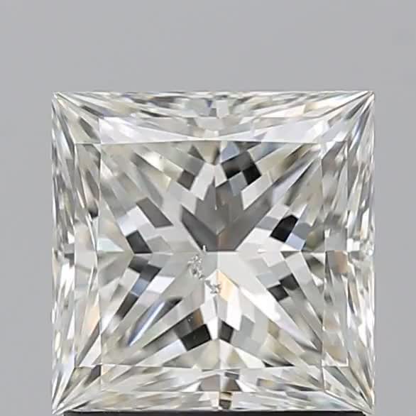 1.5ct Princess K SI2 Natural Diamond