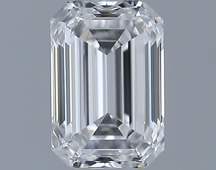 0.77ct Emerald D VVS2 Natural Diamond