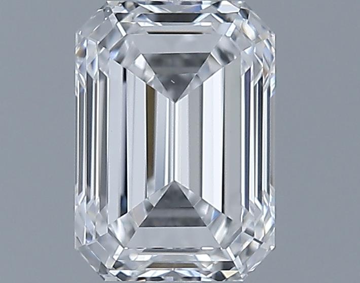 1ct Emerald D VS2 Natural Diamond