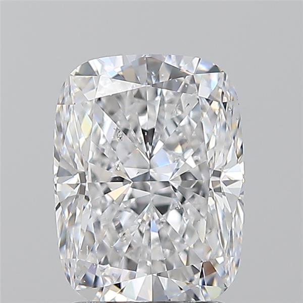 2.02ct Cushion Modified D SI1 Natural Diamond
