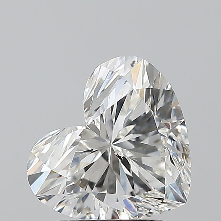 1.7ct Heart I SI1 Natural Diamond