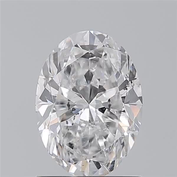 1.3ct Oval D SI2 Natural Diamond