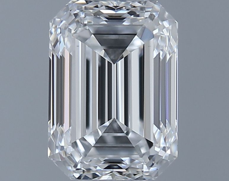 0.9ct Emerald D VS1 Natural Diamond