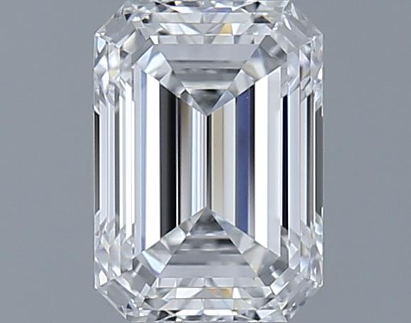 1.01ct Emerald F VVS1 Natural Diamond