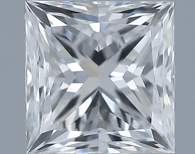 0.71ct Princess E VS1 Natural Diamond