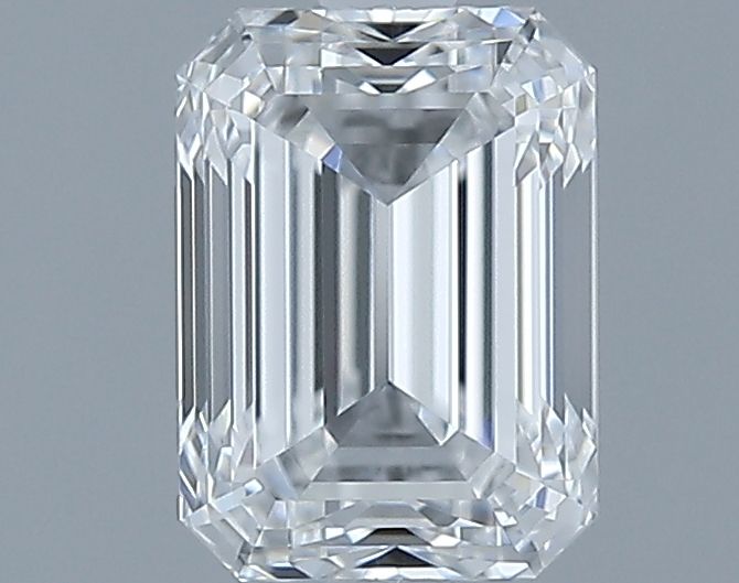 0.9ct Emerald E VVS1 Natural Diamond