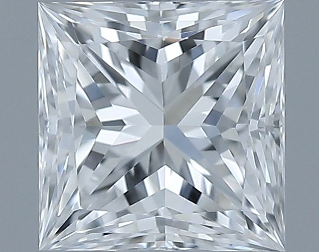 0.51ct Princess E VVS1 Natural Diamond