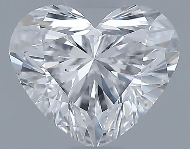 0.73ct Heart D VS2 Natural Diamond